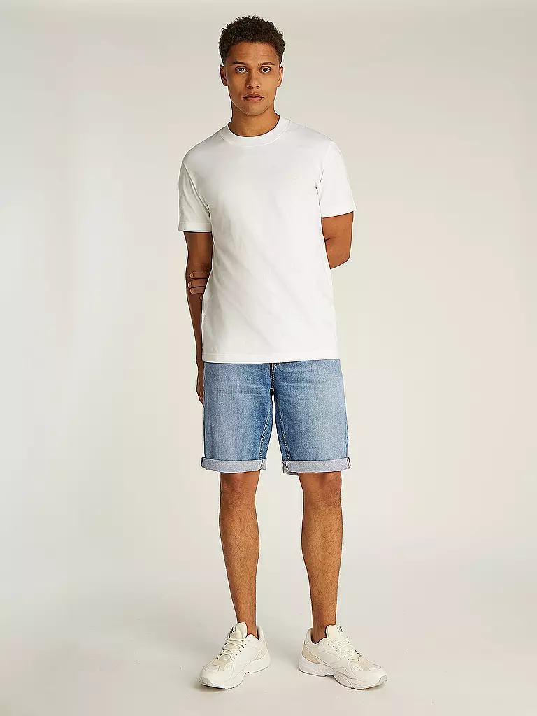 CALVIN KLEIN JEANS | Jeansshorts Slim Fit  | hellblau