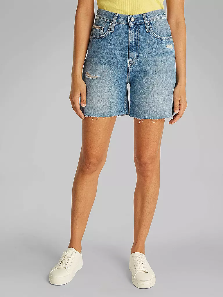 CALVIN KLEIN JEANS | Jeansshorts | blau