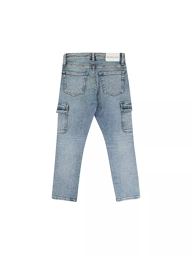 CALVIN KLEIN JEANS | Jungen Jeans Regular Fit | blau