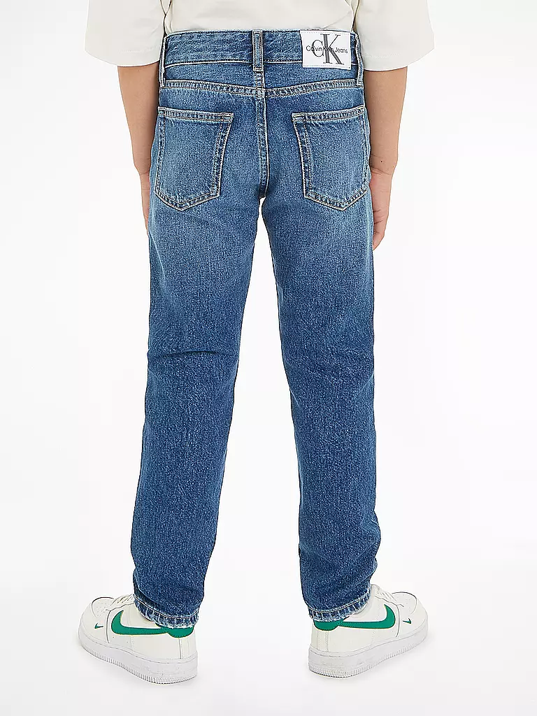 CALVIN KLEIN JEANS | Jungen Jeans Tapered Fit | blau