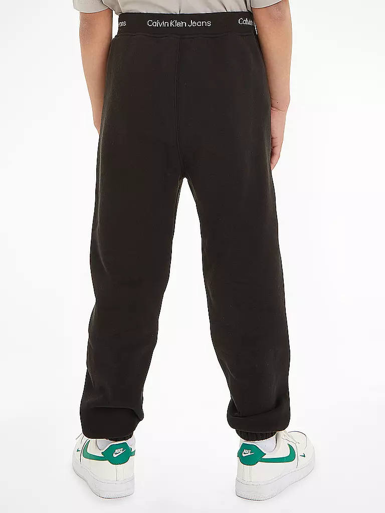 CALVIN KLEIN JEANS | Jungen Jogginghose  | schwarz