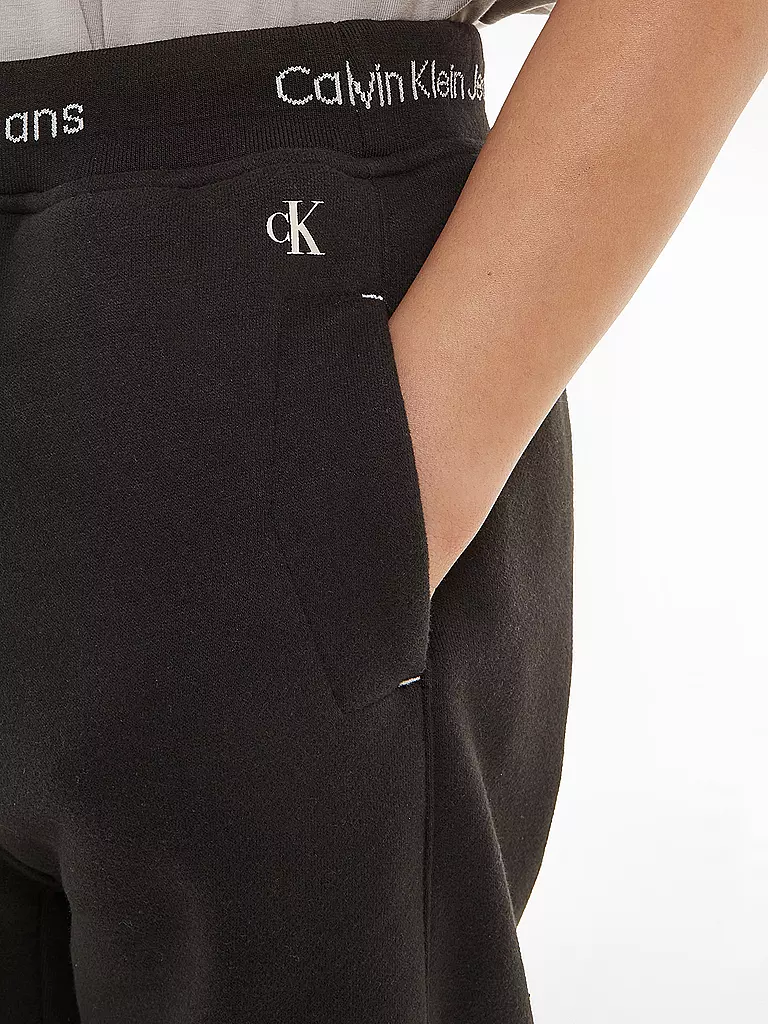 CALVIN KLEIN JEANS | Jungen Jogginghose  | schwarz