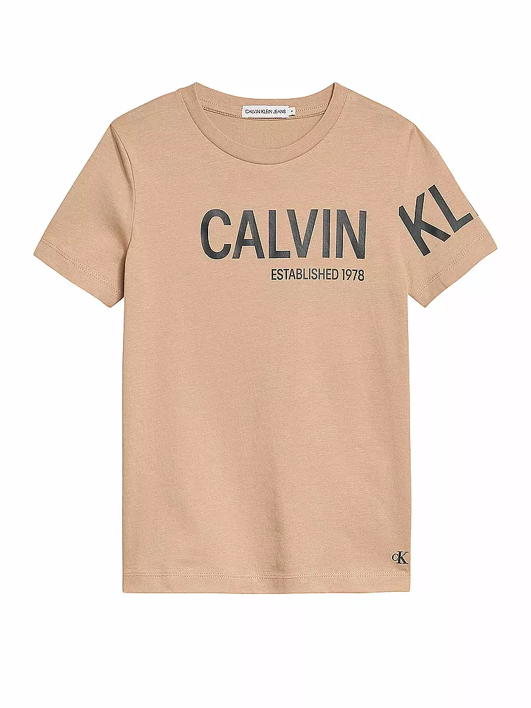 CALVIN KLEIN JEANS | Jungen T Shirt | beige