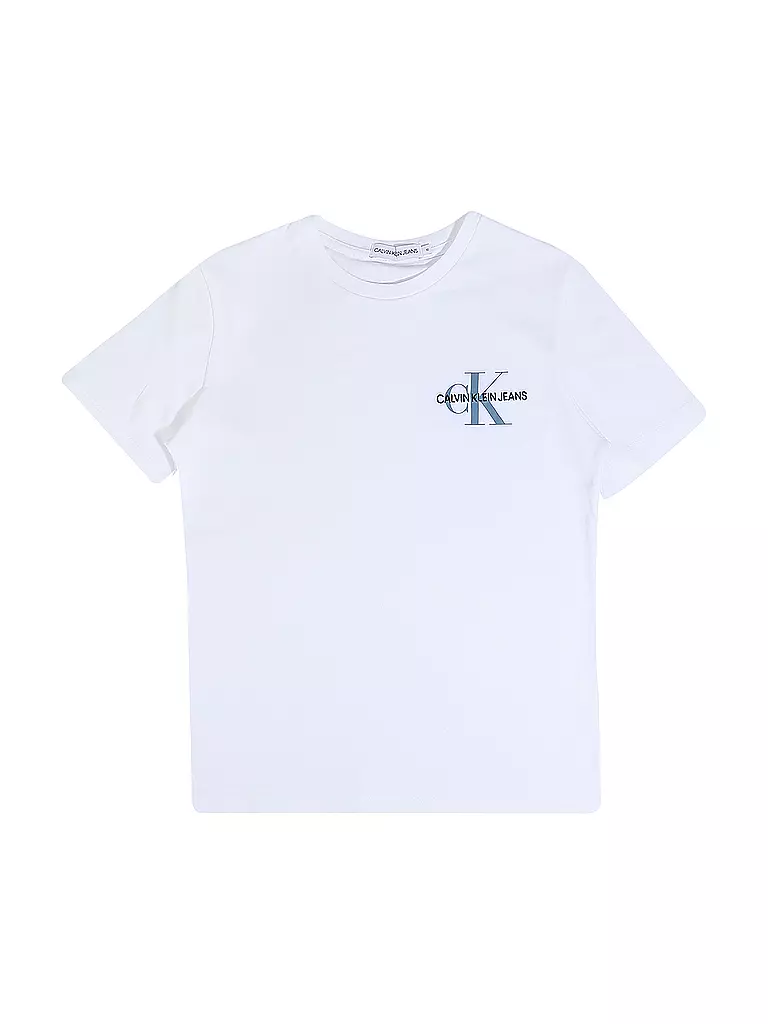 CALVIN KLEIN JEANS | Jungen T-Shirt  | weiß