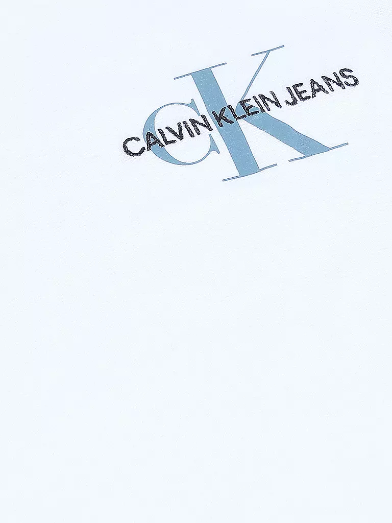 CALVIN KLEIN JEANS | Jungen T-Shirt  | weiß