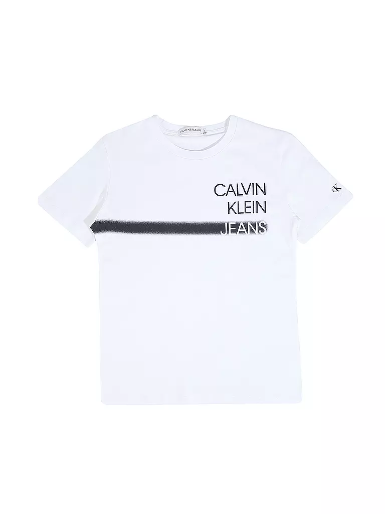 CALVIN KLEIN JEANS | Jungen T-Shirt | weiß