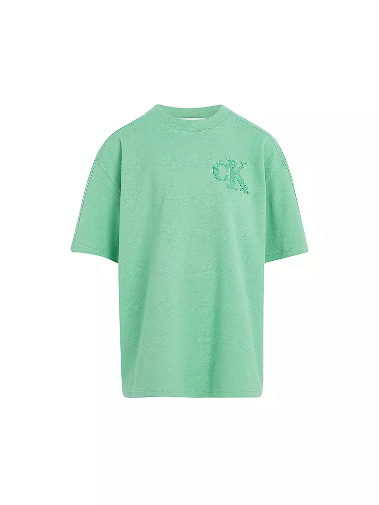 CALVIN KLEIN JEANS Jungen T-Shirt hellgrün