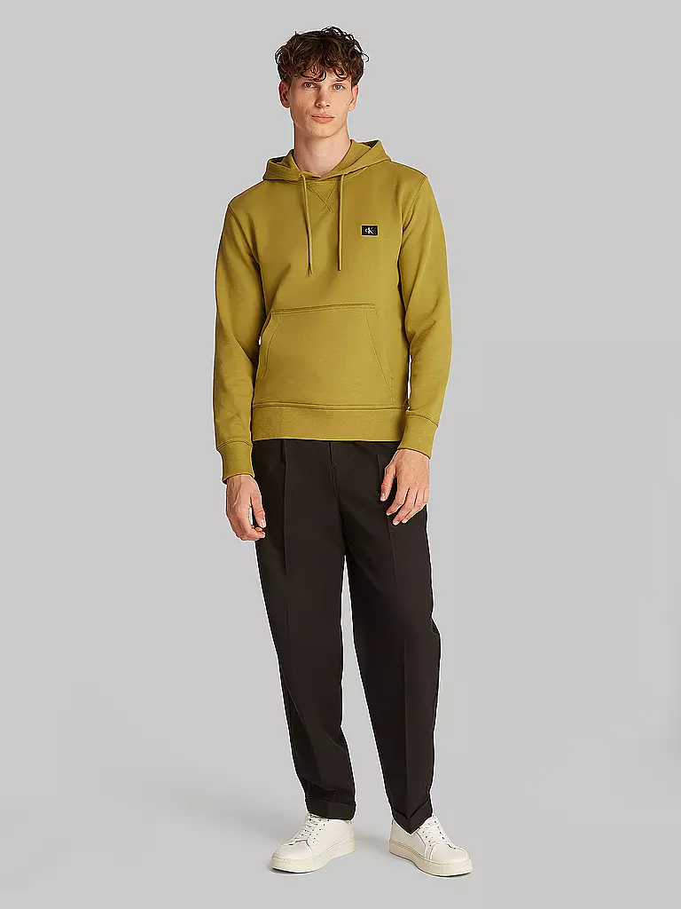 CALVIN KLEIN JEANS | Kapuzensweater  - Hoodie | grün