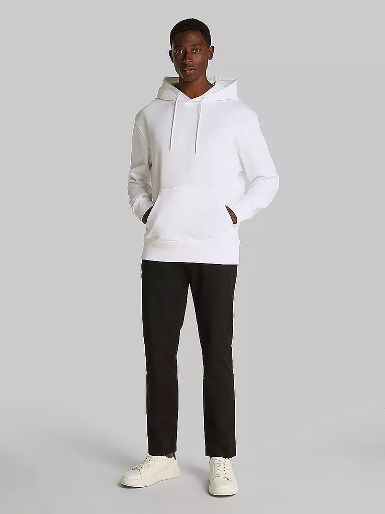 CALVIN KLEIN JEANS | Kapuzensweater - Hoodie  | weiss
