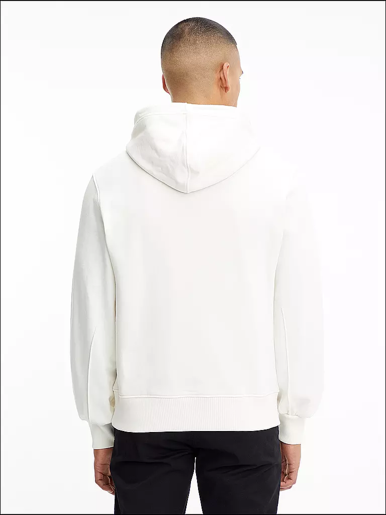 CALVIN KLEIN JEANS | Kapuzensweater - Hoodie  | weiss