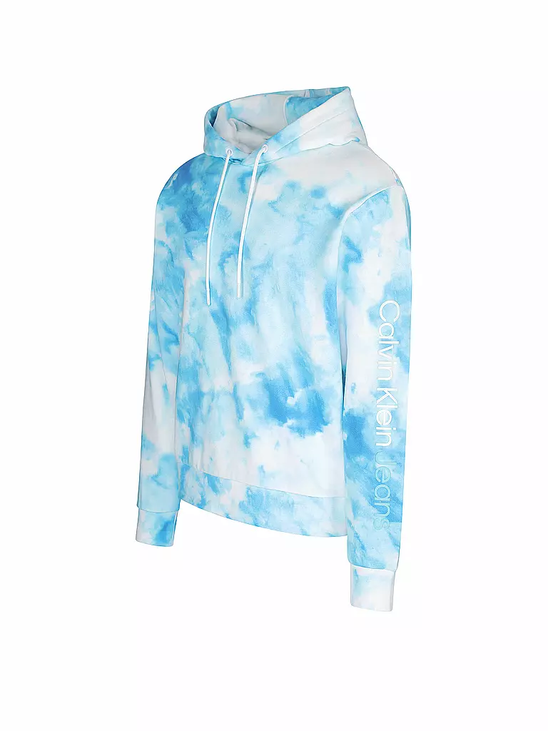 CALVIN KLEIN JEANS | Kapuzensweater - Hoodie Summer Splash  | blau