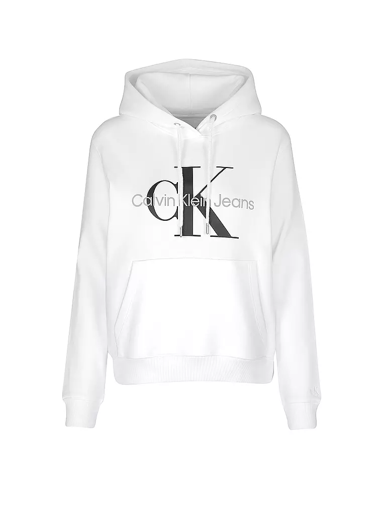 CALVIN KLEIN JEANS | Kapuzensweater - Hoodie | weiss