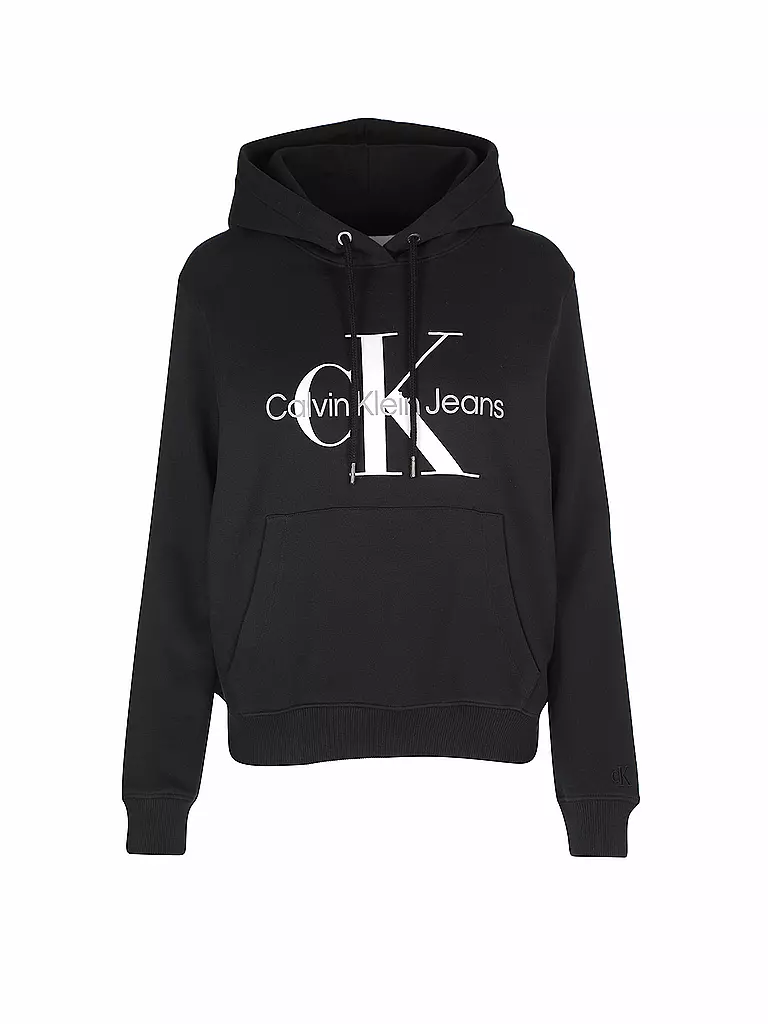 CALVIN KLEIN JEANS | Kapuzensweater - Hoodie | schwarz