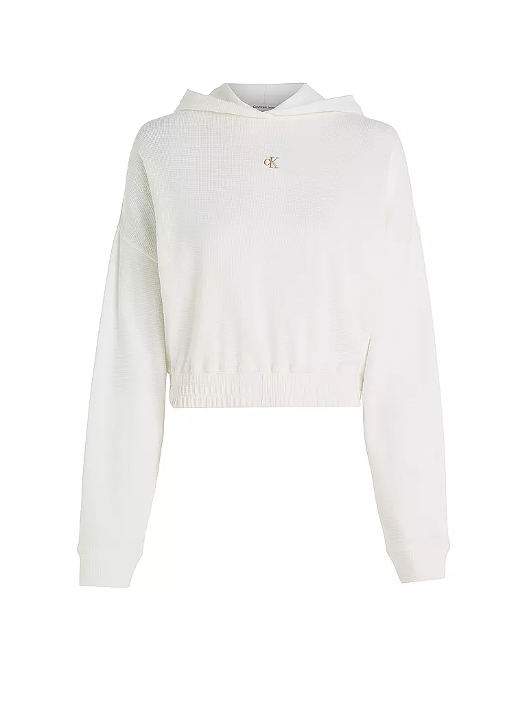 CALVIN KLEIN JEANS | Kapuzensweater - Hoodie | creme