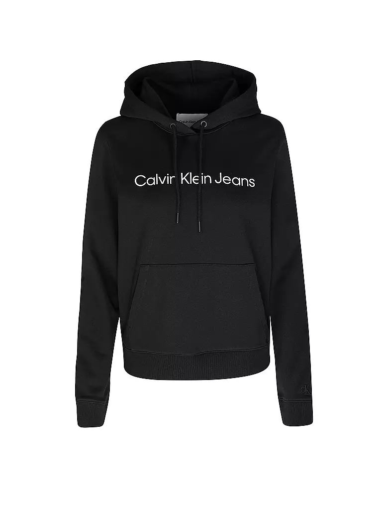 CALVIN KLEIN JEANS | Kapuzensweater - Hoodie | schwarz