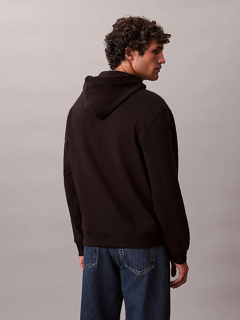 CALVIN KLEIN JEANS | Kapuzensweater - Hoodie | schwarz