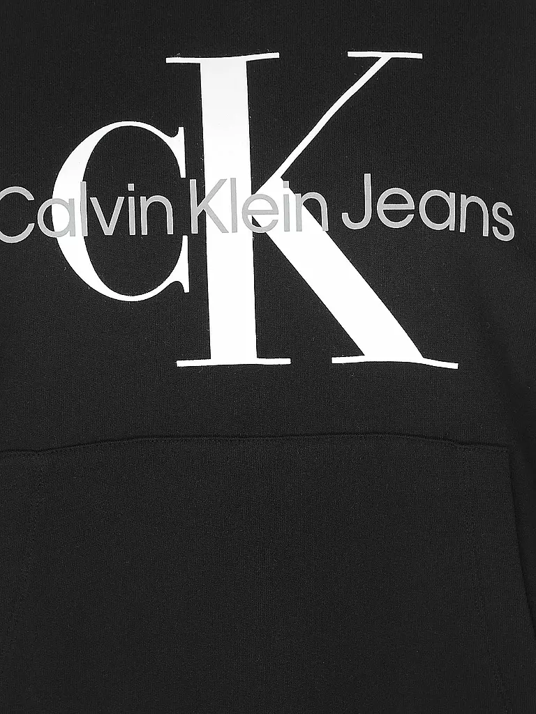 CALVIN KLEIN JEANS | Kapuzensweater - Hoodie | schwarz