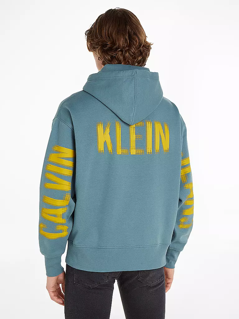 CALVIN KLEIN JEANS | Kapuzensweater - Hoodie | petrol