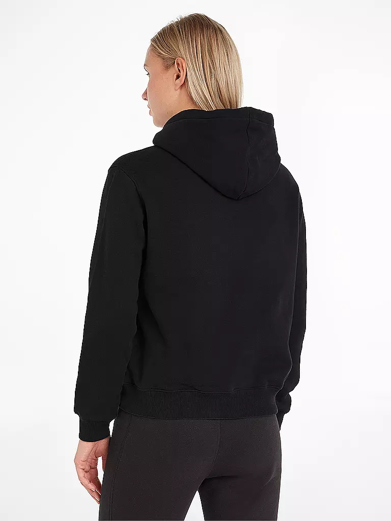 CALVIN KLEIN JEANS | Kapuzensweater - Hoodie | schwarz