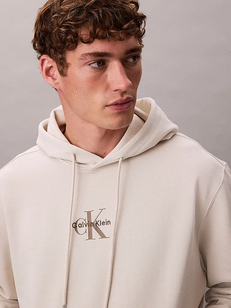 CALVIN KLEIN JEANS | Kapuzensweater - Hoodie | weiss
