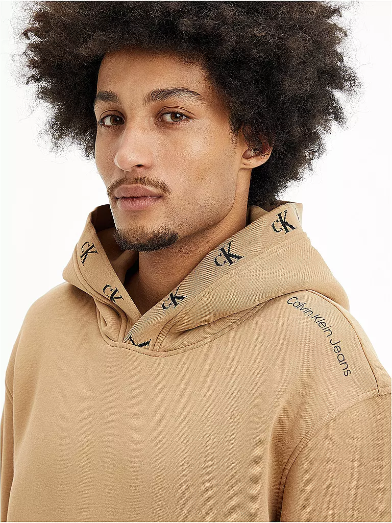 CALVIN KLEIN JEANS | Kapuzensweater - Hoodie | braun