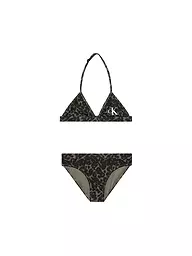 CALVIN KLEIN JEANS | Kinder Bikini Set  | braun