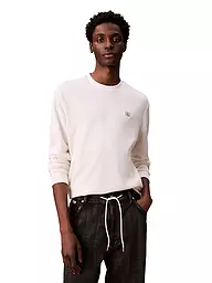 CALVIN KLEIN JEANS | Langarmshirt  | weiss