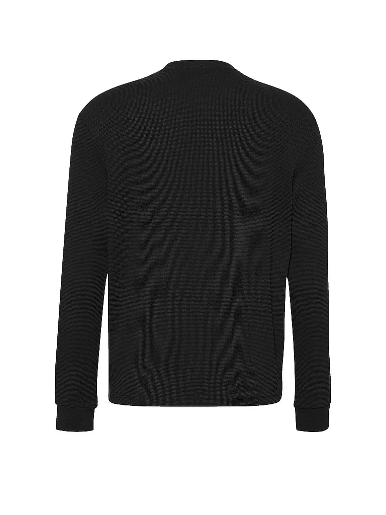 CALVIN KLEIN JEANS | Langarmshirt  | schwarz