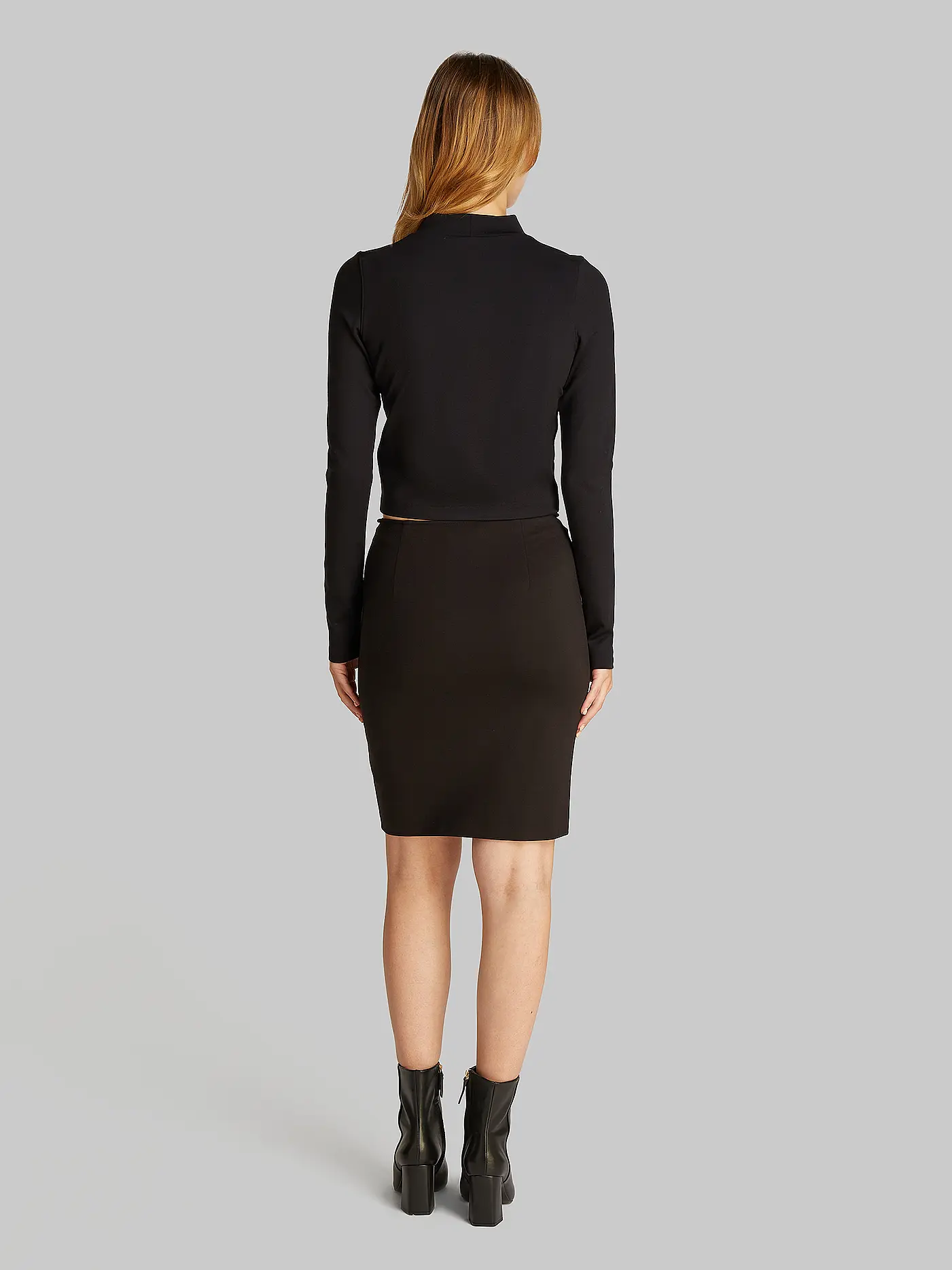 CALVIN KLEIN JEANS | Langarmshirt | schwarz