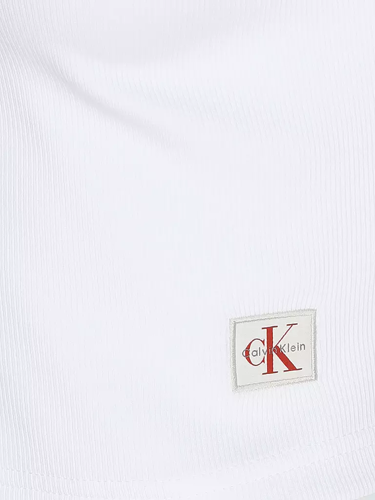 CALVIN KLEIN JEANS | Langarmshirt | weiss