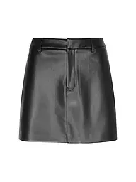 CALVIN KLEIN JEANS | Lederrock FAUX | schwarz