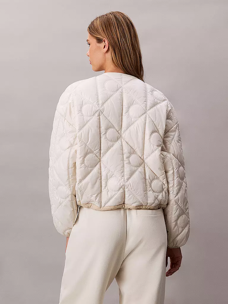 CALVIN KLEIN JEANS | Leichtsteppjacke | creme