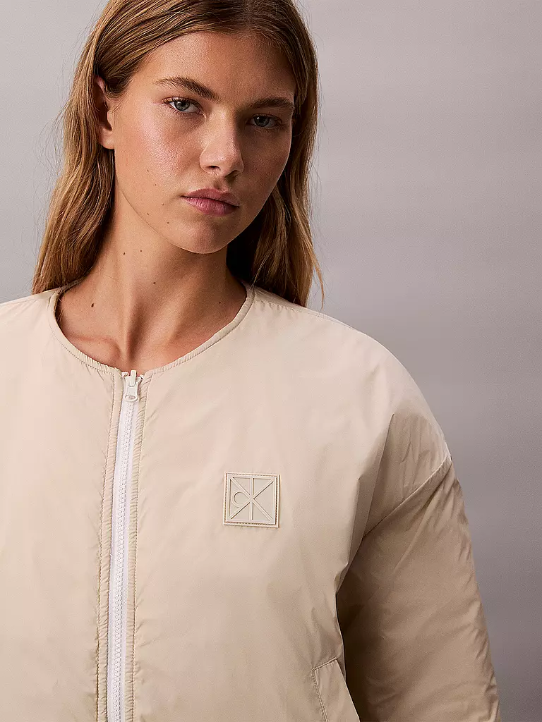 CALVIN KLEIN JEANS | Leichtsteppjacke | creme