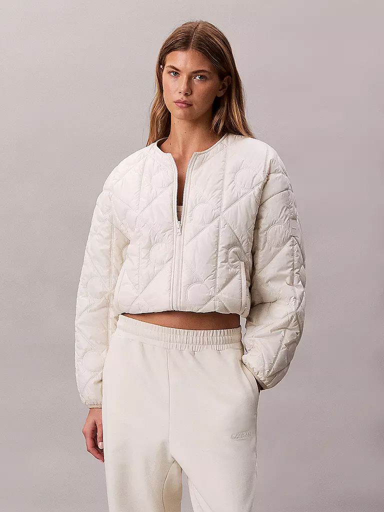 CALVIN KLEIN JEANS | Leichtsteppjacke | creme