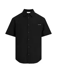 CALVIN KLEIN JEANS | Leinenhemd  | schwarz