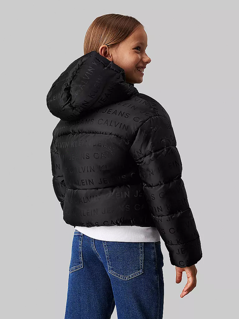 CALVIN KLEIN JEANS | Mädchen Jacke | schwarz