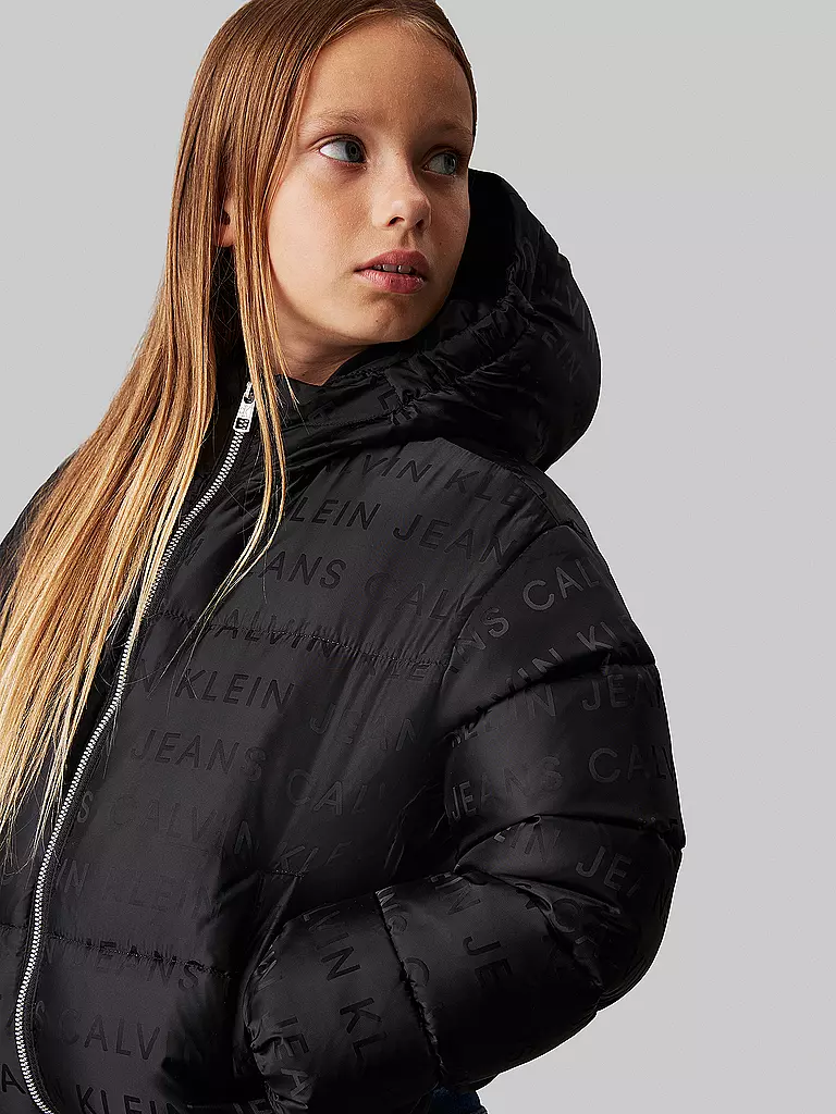 CALVIN KLEIN JEANS | Mädchen Jacke | schwarz