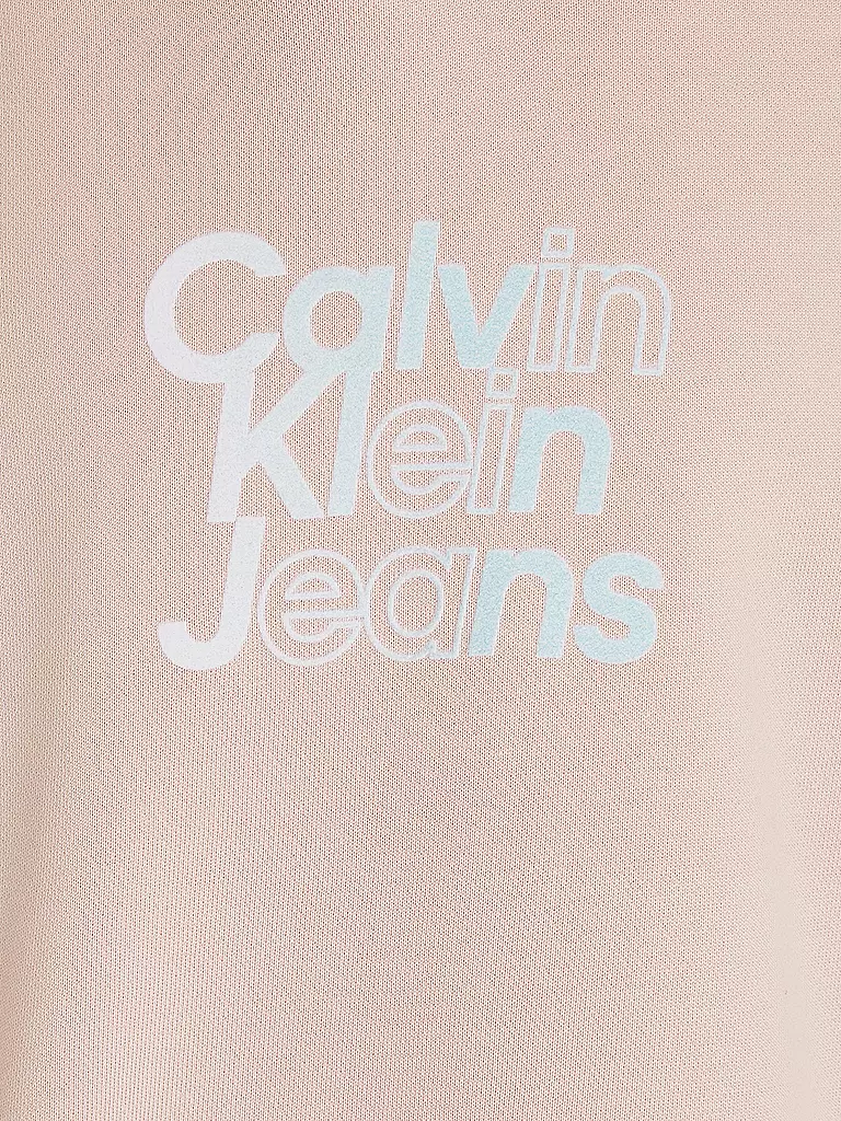 CALVIN KLEIN JEANS | Mädchen Kapuzensweater - Hoodie | rosa