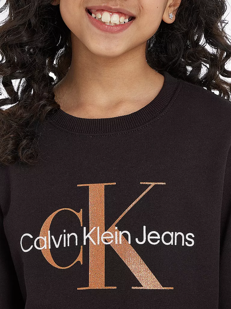 CALVIN KLEIN JEANS | Mädchen Sweater | schwarz