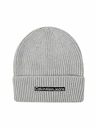 CALVIN KLEIN JEANS | Mütze - Haube  | hellgrau