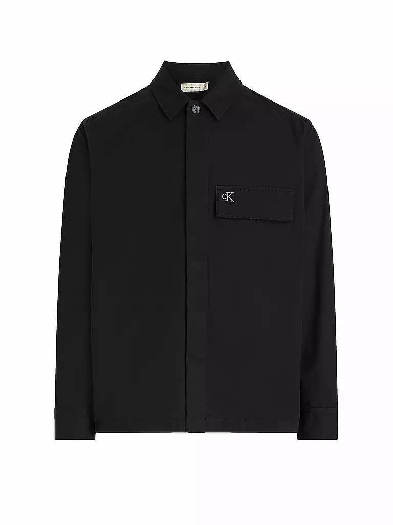 CALVIN KLEIN JEANS | Overshirt | schwarz