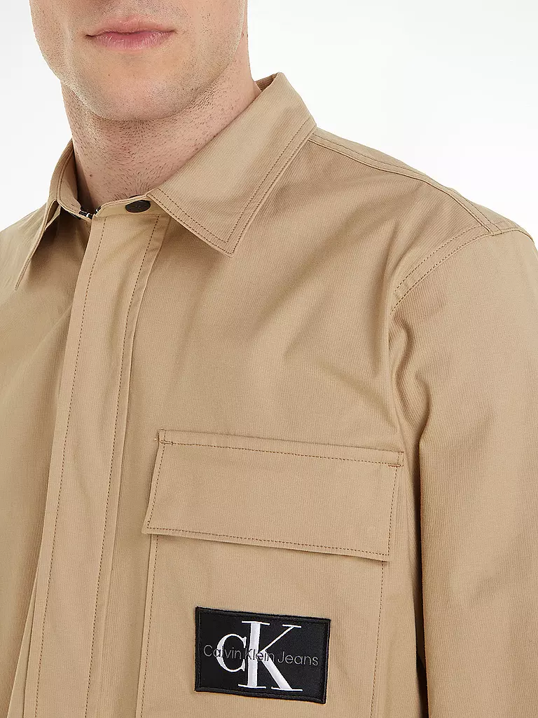 CALVIN KLEIN JEANS | Overshirt | beige