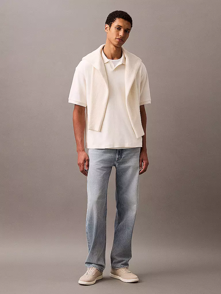 CALVIN KLEIN JEANS | Poloshirt | weiss
