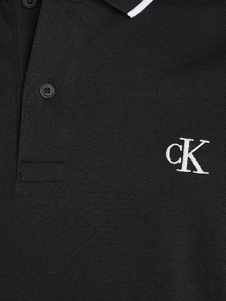 CALVIN KLEIN JEANS | Poloshirt | schwarz