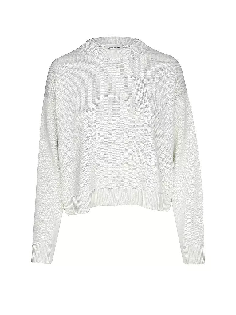 CALVIN KLEIN JEANS | Pullover  | creme