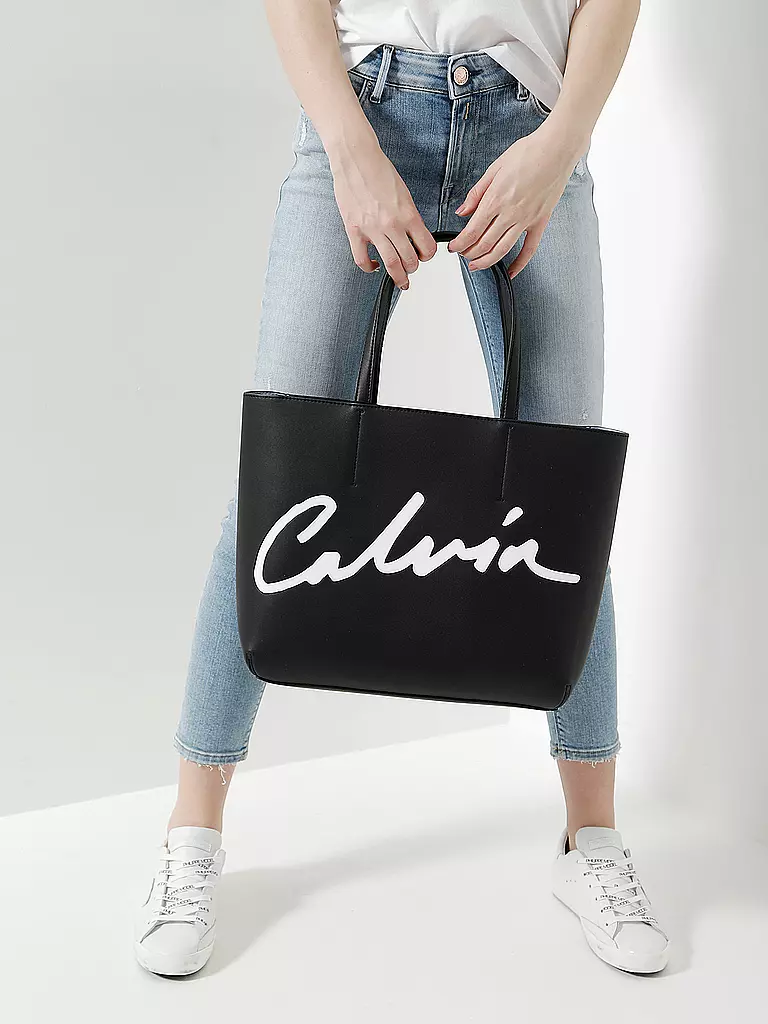 CALVIN KLEIN JEANS | Shopper  | schwarz