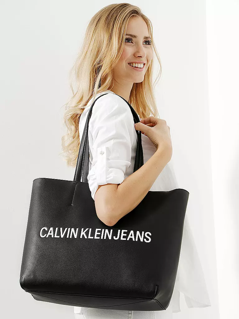 CALVIN KLEIN JEANS | Shopper | schwarz