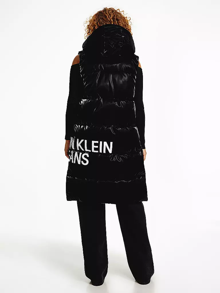 CALVIN KLEIN JEANS | Steppgilet | schwarz