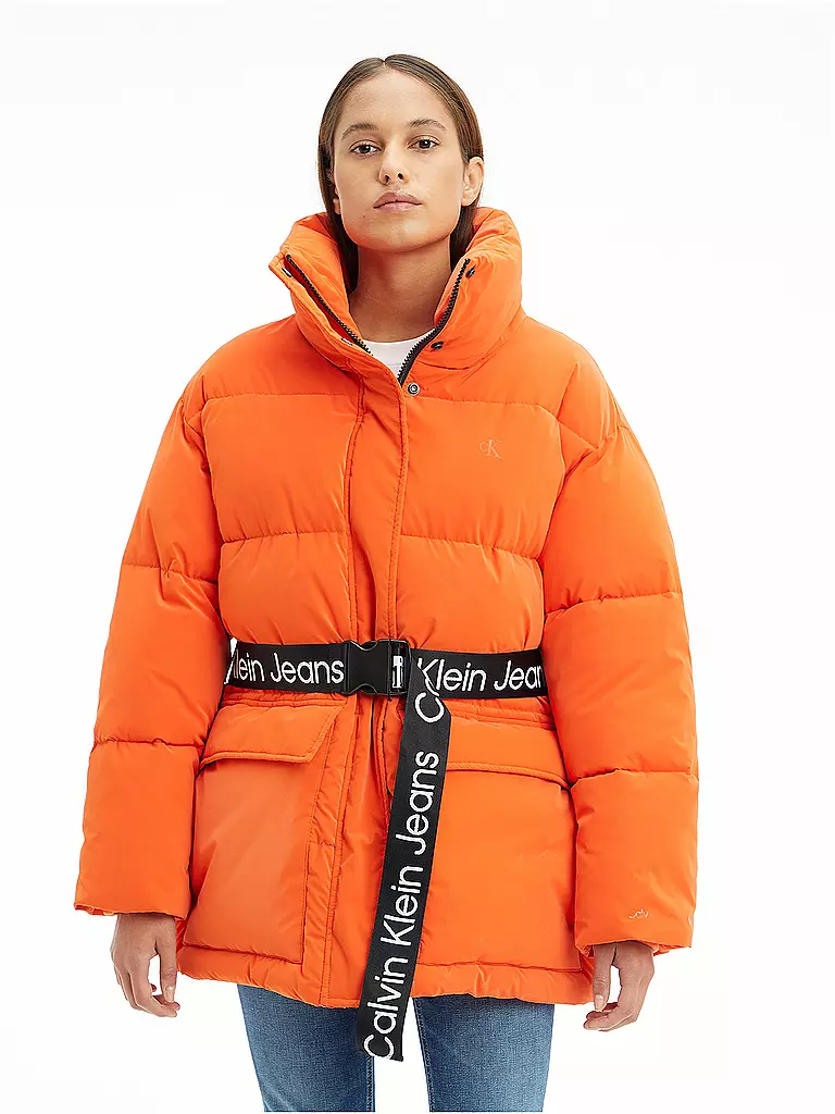 CALVIN KLEIN JEANS | Steppjacke  | orange