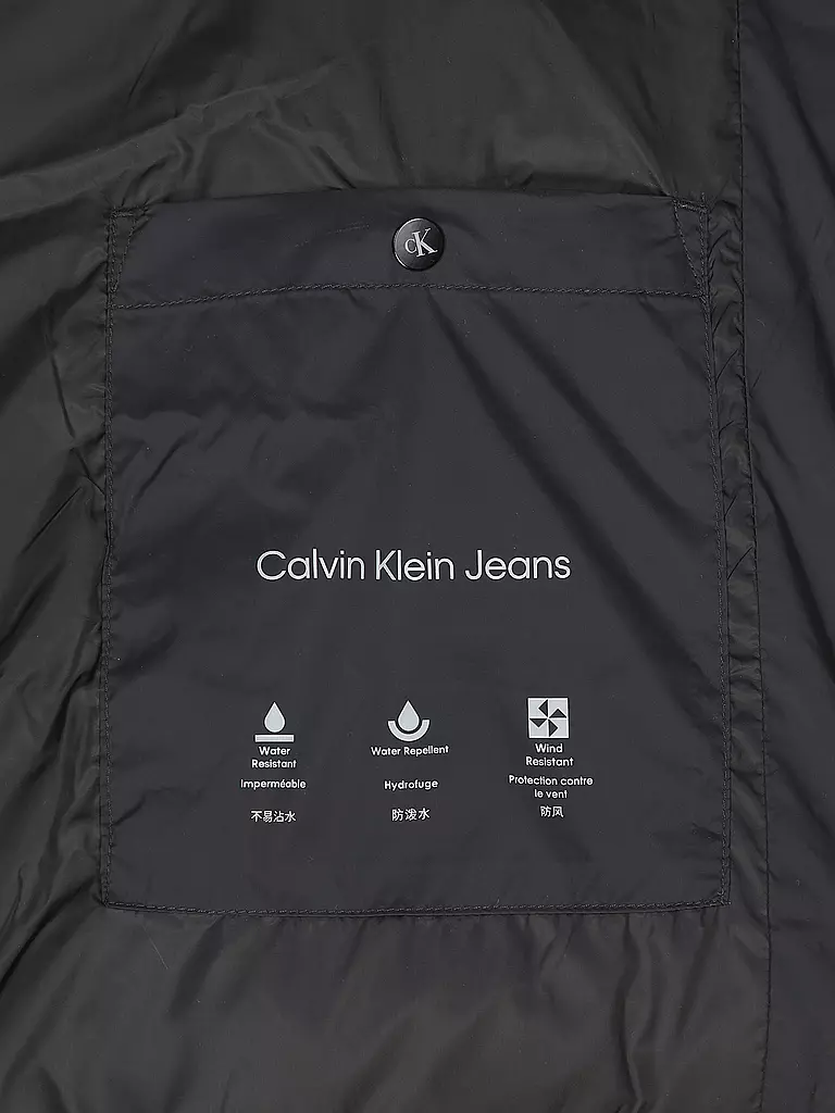 CALVIN KLEIN JEANS | Steppjacke | schwarz
